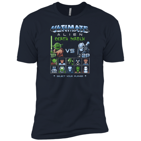 T-Shirts Midnight Navy / X-Small Alien Death Match Men's Premium T-Shirt