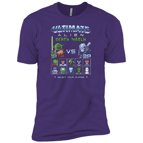 T-Shirts Purple / X-Small Alien Death Match Men's Premium T-Shirt
