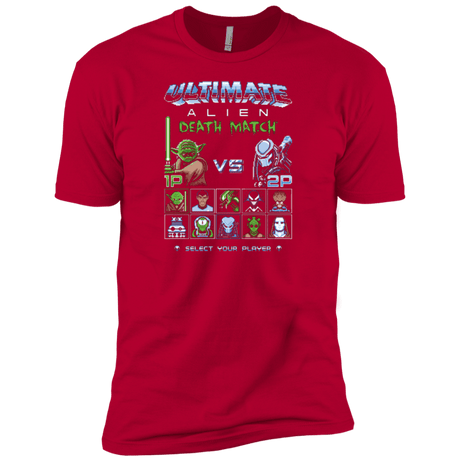 T-Shirts Red / X-Small Alien Death Match Men's Premium T-Shirt