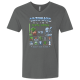 T-Shirts Heavy Metal / X-Small Alien Death Match Men's Premium V-Neck