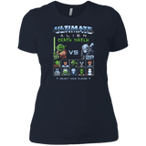 T-Shirts Midnight Navy / X-Small Alien Death Match Women's Premium T-Shirt