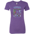 T-Shirts Purple Rush / Small Alien Death Match Women's Triblend T-Shirt