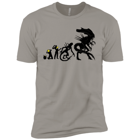 T-Shirts Light Grey / YXS Alien Evolution Boys Premium T-Shirt