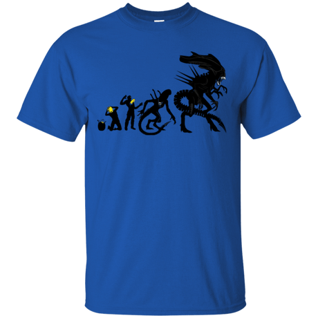 T-Shirts Royal / Small Alien Evolution T-Shirt