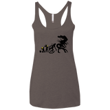 T-Shirts Macchiato / X-Small Alien Evolution Women's Triblend Racerback Tank