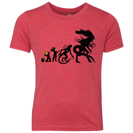 T-Shirts Vintage Red / YXS Alien Evolution Youth Triblend T-Shirt