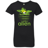 T-Shirts Black / YXS Alien Girls Premium T-Shirt