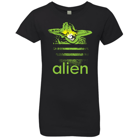 T-Shirts Black / YXS Alien Girls Premium T-Shirt