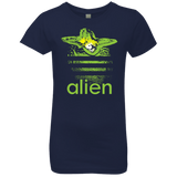 T-Shirts Midnight Navy / YXS Alien Girls Premium T-Shirt
