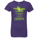 T-Shirts Purple Rush / YXS Alien Girls Premium T-Shirt