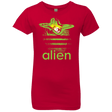 T-Shirts Red / YXS Alien Girls Premium T-Shirt