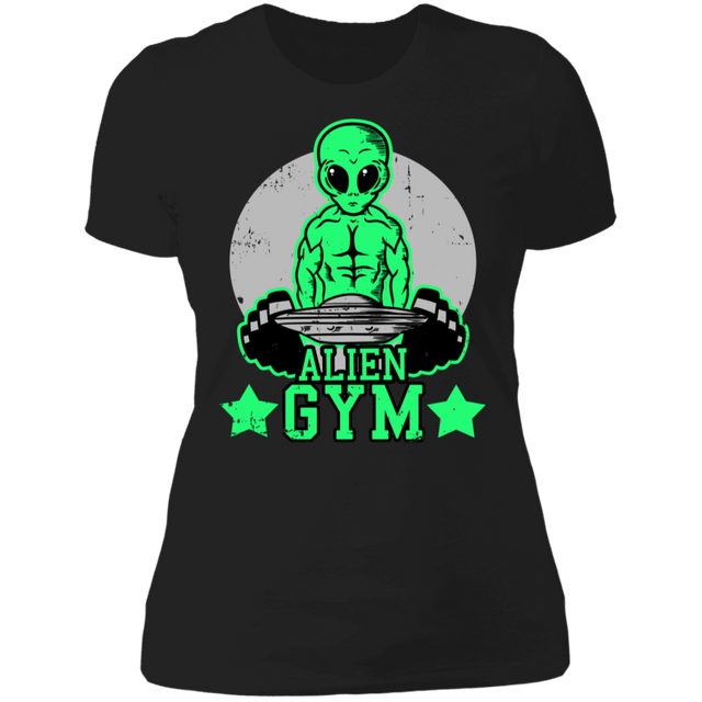 T-Shirts Black / X-Small Alien Gym Women's Premium T-Shirt