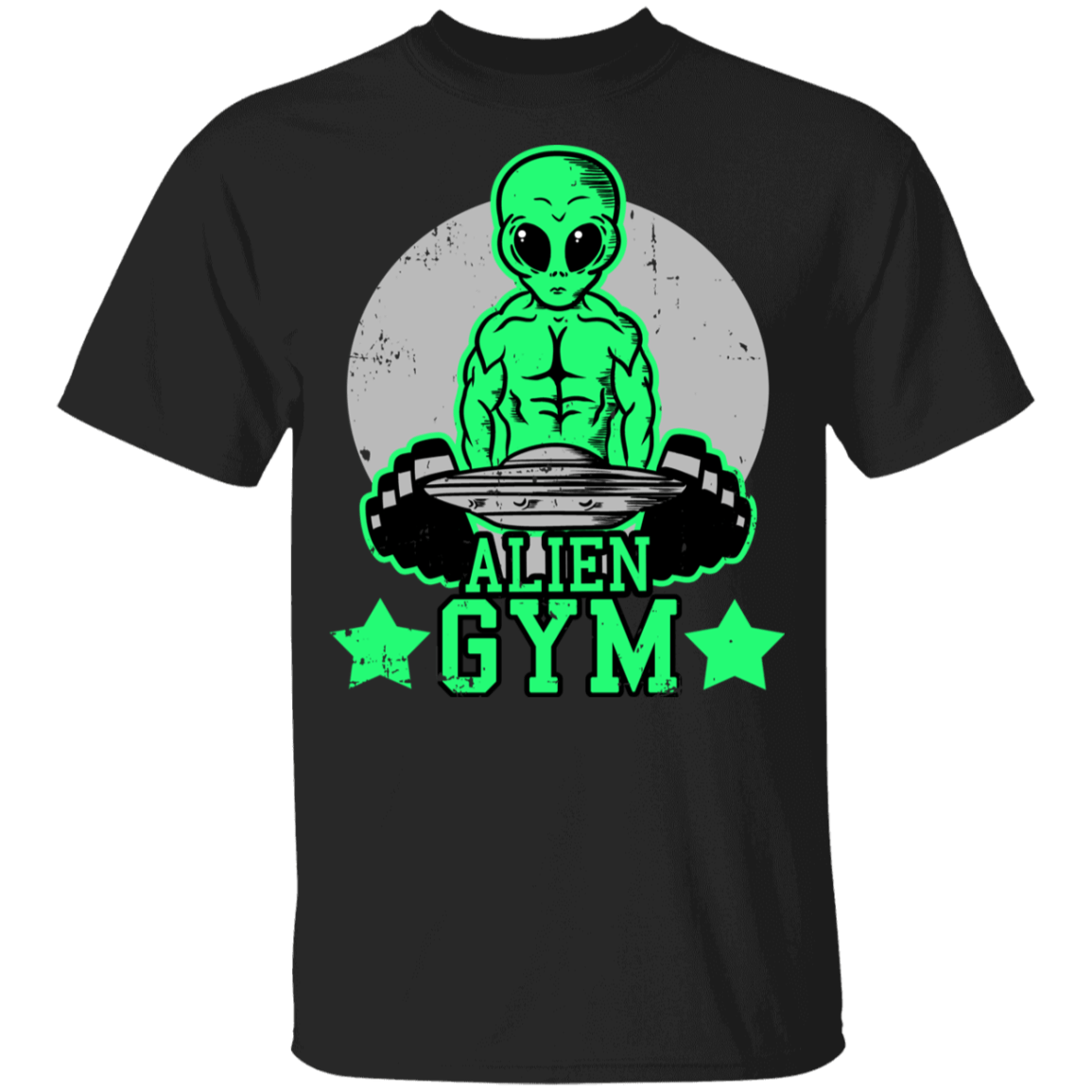 T-Shirts Black / YXS Alien Gym Youth T-Shirt