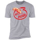 T-Shirts Heather Grey / YXS Alien Inside Boys Premium T-Shirt