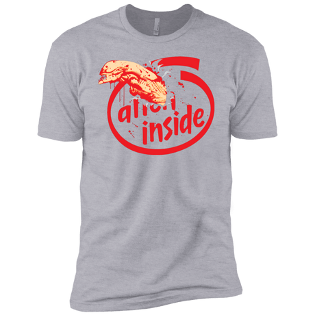 T-Shirts Heather Grey / YXS Alien Inside Boys Premium T-Shirt