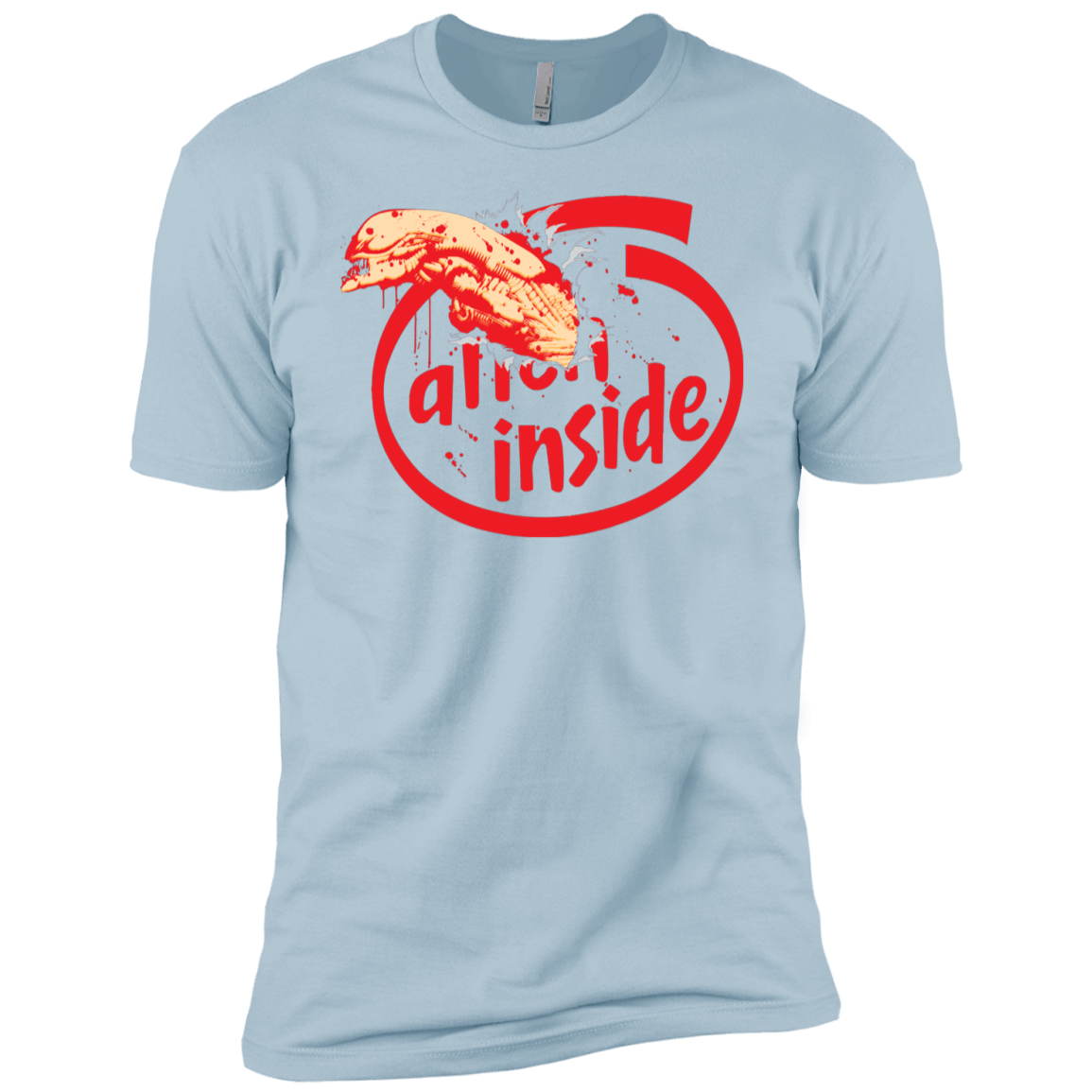 T-Shirts Light Blue / YXS Alien Inside Boys Premium T-Shirt