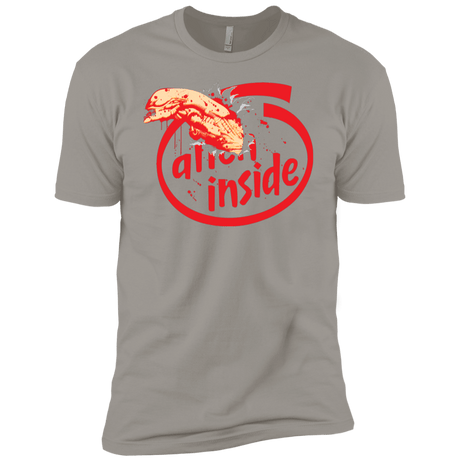 T-Shirts Light Grey / YXS Alien Inside Boys Premium T-Shirt