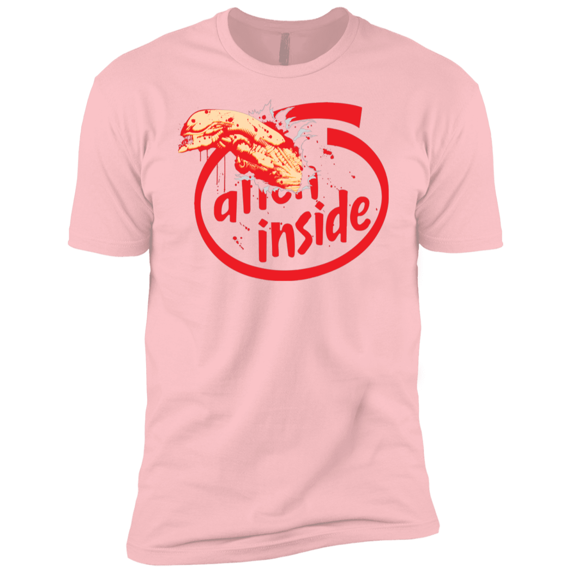 T-Shirts Light Pink / YXS Alien Inside Boys Premium T-Shirt