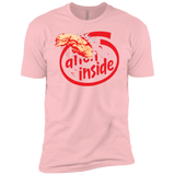 T-Shirts Light Pink / YXS Alien Inside Boys Premium T-Shirt