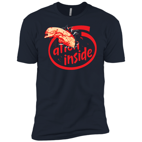 T-Shirts Midnight Navy / YXS Alien Inside Boys Premium T-Shirt
