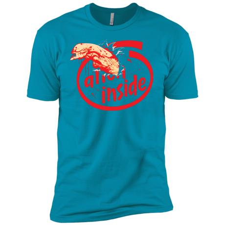 T-Shirts Turquoise / YXS Alien Inside Boys Premium T-Shirt