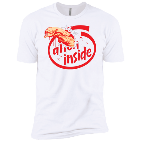 T-Shirts White / YXS Alien Inside Boys Premium T-Shirt