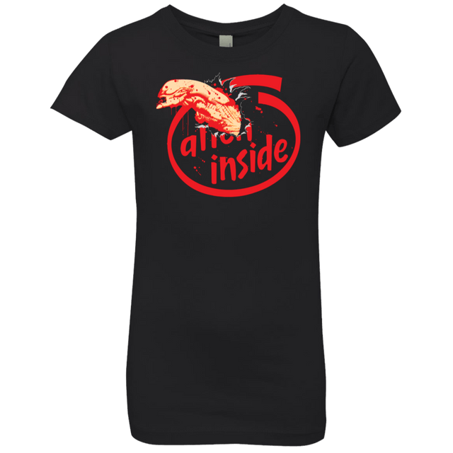 T-Shirts Black / YXS Alien Inside Girls Premium T-Shirt