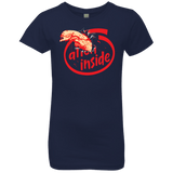 T-Shirts Midnight Navy / YXS Alien Inside Girls Premium T-Shirt