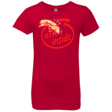 T-Shirts Red / YXS Alien Inside Girls Premium T-Shirt