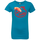 T-Shirts Turquoise / YXS Alien Inside Girls Premium T-Shirt