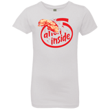 T-Shirts White / YXS Alien Inside Girls Premium T-Shirt