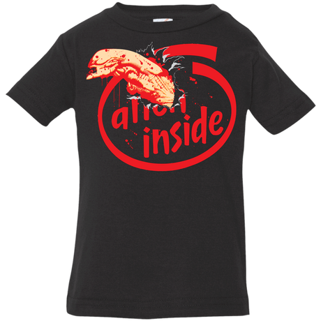 T-Shirts Black / 6 Months Alien Inside Infant Premium T-Shirt