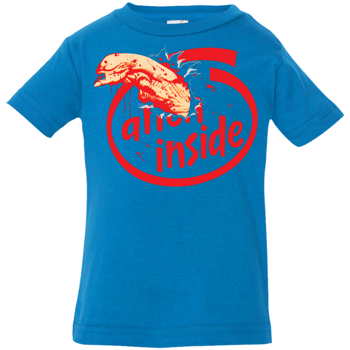 T-Shirts Cobalt / 6 Months Alien Inside Infant Premium T-Shirt