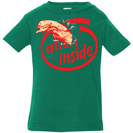 T-Shirts Kelly / 6 Months Alien Inside Infant Premium T-Shirt