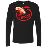 T-Shirts Black / S Alien Inside Men's Premium Long Sleeve