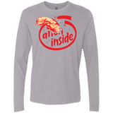 T-Shirts Heather Grey / S Alien Inside Men's Premium Long Sleeve