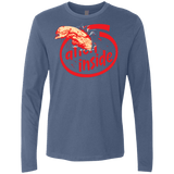 T-Shirts Indigo / S Alien Inside Men's Premium Long Sleeve