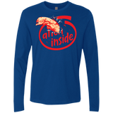 T-Shirts Royal / S Alien Inside Men's Premium Long Sleeve