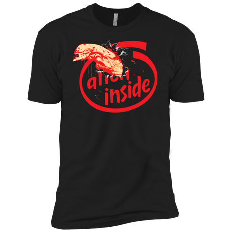 T-Shirts Black / X-Small Alien Inside Men's Premium T-Shirt