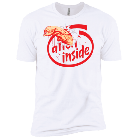T-Shirts White / X-Small Alien Inside Men's Premium T-Shirt