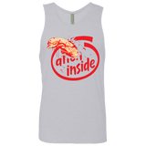 T-Shirts Heather Grey / S Alien Inside Men's Premium Tank Top