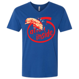 T-Shirts Royal / X-Small Alien Inside Men's Premium V-Neck