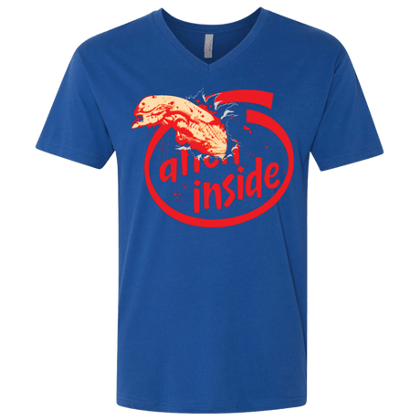 T-Shirts Royal / X-Small Alien Inside Men's Premium V-Neck
