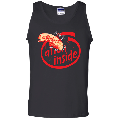 T-Shirts Black / S Alien Inside Men's Tank Top