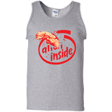 T-Shirts Sport Grey / S Alien Inside Men's Tank Top