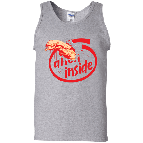 T-Shirts Sport Grey / S Alien Inside Men's Tank Top