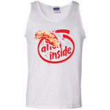 T-Shirts White / S Alien Inside Men's Tank Top