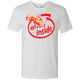 T-Shirts Heather White / S Alien Inside Men's Triblend T-Shirt