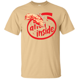 T-Shirts Vegas Gold / S Alien Inside T-Shirt