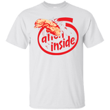 T-Shirts White / S Alien Inside T-Shirt